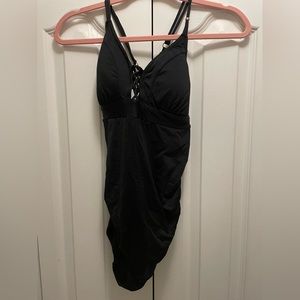 Maternity Swim Bikini One Piece Black Size Small